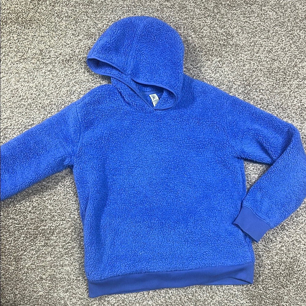 Athleta Blue Cozy Pullover Sweater